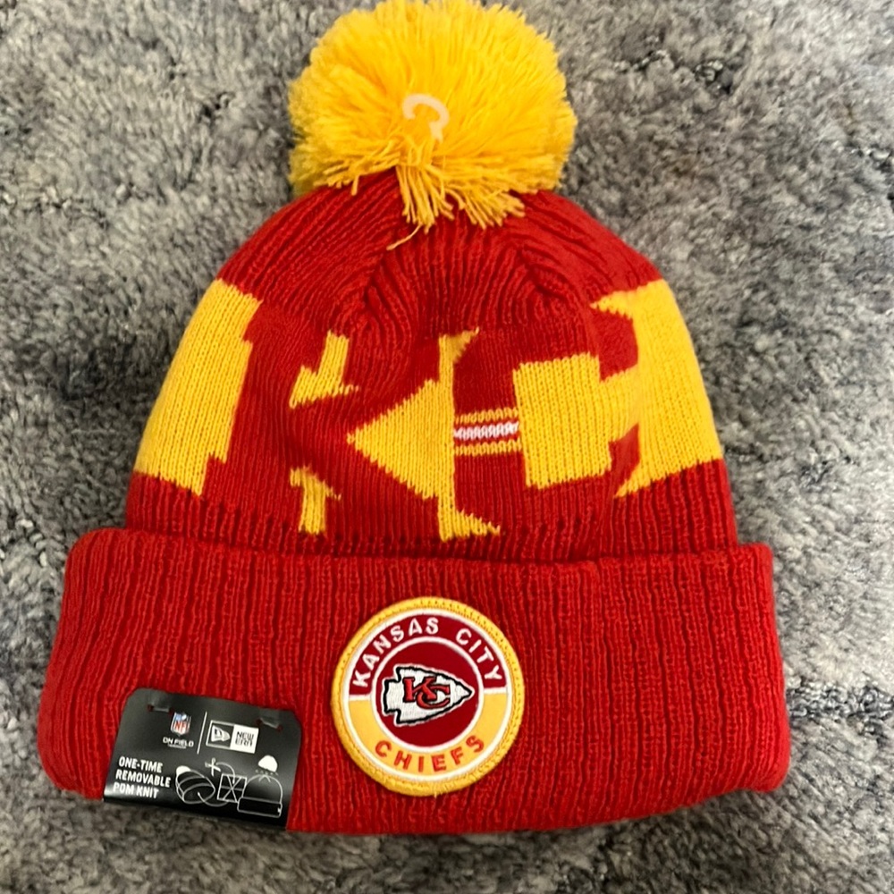 Kansas City Chiefs knitted hat